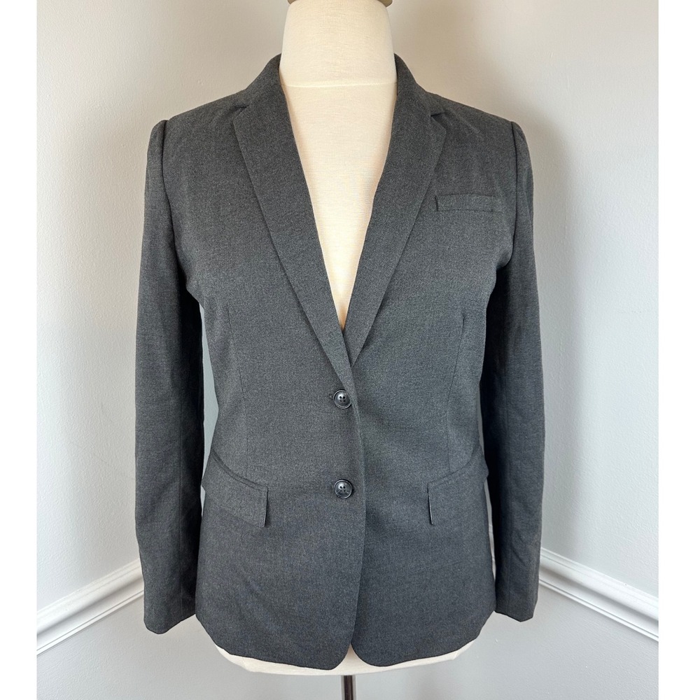 BANANA REPUBLIC Factory Classic Grey Business Career Office Suit Blazer | 14
